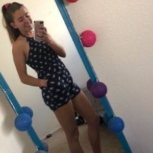 Elephant romper with pockets
